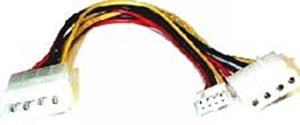 8ware Power Splitter to Hard & FDD + Floppy drv 1x Molex (Female) to 2x Molex (Male) + 1x Floppy (Female) 30cm cable 8ware Power Splitter to Hard & FDD + Floppy drv 1x Molex (Female) to 2x Molex (Male) + 1x Floppy (Female) 30cm cable